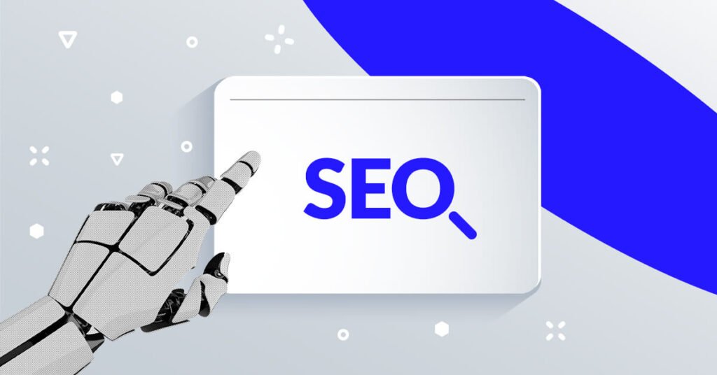 Yapay zeka algoritmalarını ve SEO analizlerini temsil eden dijital grafikler, arama motoru optimizasyonu süreçlerini simgeliyor.